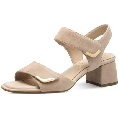 Tamaris Comfort dam multijusterbar sandal med klack, Beige Mocka 37 EU, Beige mocka, 37 EU Tamaris Comfort dam multijusterbar sandal med klack, Beige Mocka 37 EU, Beige mocka, 37 EU