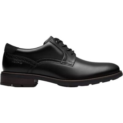 Clarks Emmet Plain Mens Black Smooth, 9 Clarks Emmet Plain Mens Black Smooth, 9