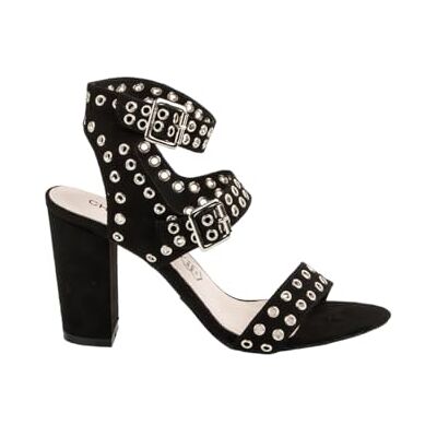 CHATTAWAK dam 5Glaieulnoir36 klackad sandal, svart, 3.5 UK, Svart, 36.5 EU CHATTAWAK dam 5Glaieulnoir36 klackad sandal, svart, 3.5 UK, Svart, 36.5 EU