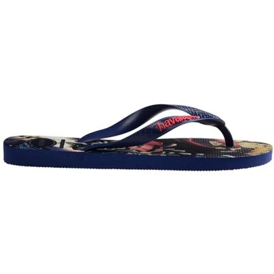 Havaianas Top Herois Dc, flip-flops för män, Marinblå marinblå röd, 35/36 EU Havaianas Top Herois Dc, flip-flops för män, Marinblå marinblå röd, 35/36 EU