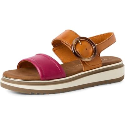 MARCO TOZZI Damer 2-28501-44 sandal, rosa, 39 EU MARCO TOZZI Damer 2-28501-44 sandal, rosa, 39 EU