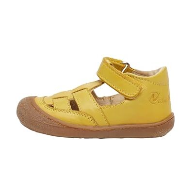 Naturino unisex baby WAD sandaler, beige, Gul Giallo 0g04-24 EU Naturino unisex baby WAD sandaler, beige, Gul Giallo 0g04-24 EU