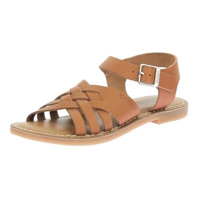 Kickers Dam LADORA platt sandal, kamel, 36 EU, Kamel, 36 EU Kickers Dam LADORA platt sandal, kamel, 36 EU, Kamel, 36 EU
