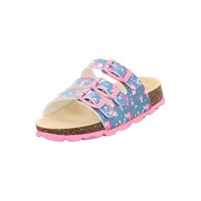 Superfit Mädchen FUSSBETTPANTOFFEL Hausschuhe, GRüN 7010 Superfit Mädchen FUSSBETTPANTOFFEL Hausschuhe, GRüN 7010