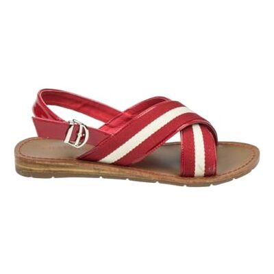 CHATTAWAK Dam 7TIFFANYROUGE36 Sandal, röd, 36 EU Smal, Färg: röd, 36 EU Étroit CHATTAWAK Dam 7TIFFANYROUGE36 Sandal, röd, 36 EU Smal, Färg: röd, 36 EU Étroit