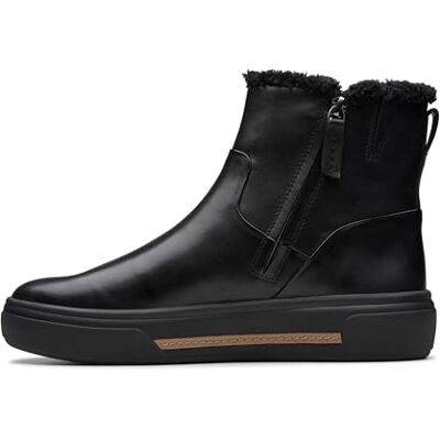 Clarks Hollyhock Lane Womens Black WLined Lea, 5.5 Clarks Hollyhock Lane Womens Black WLined Lea, 5.5