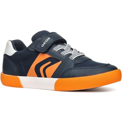 Geox J GISLI Boy D, sneakers, Navy/Orange, 28 EU, Marinblå orange, 28 EU Geox J GISLI Boy D, sneakers, Navy/Orange, 28 EU, Marinblå orange, 28 EU