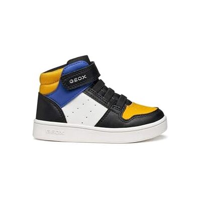 Geox Baby pojkar B Eclyper Boy sneakers, Svart Dk Gul, 24 EU Geox Baby pojkar B Eclyper Boy sneakers, Svart Dk Gul, 24 EU