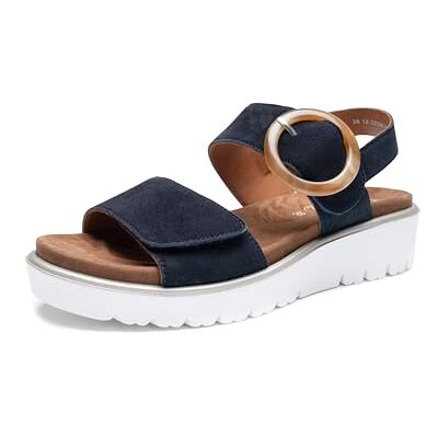 ARA Dam Bilbao sandaler, blå, 38 EU, blå, 38 EU ARA Dam Bilbao sandaler, blå, 38 EU, blå, 38 EU