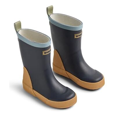 Wheat Unisex barn Welly vattentäta gummistövlar, 1432 marinblå, 24 EU Wheat Unisex barn Welly vattentäta gummistövlar, 1432 marinblå, 24 EU