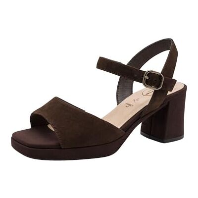 Tamaris Comfort damhälsandal med klack, mocka (mocka i Mocca), 41 EU Tamaris Comfort damhälsandal med klack, mocka (mocka i Mocca), 41 EU