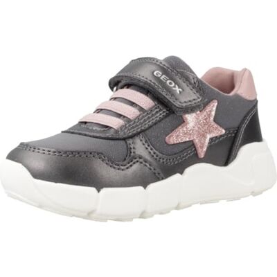Geox Pojkar flickor B FLEXYPER Mini Girl Sneaker, DK grå/LT Rose, 25 EU, Dk Grey Lt Rose, 25 EU Geox Pojkar flickor B FLEXYPER Mini Girl Sneaker, DK grå/LT Rose, 25 EU, Dk Grey Lt Rose, 25 EU
