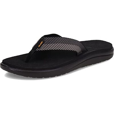 Teva Action Sports ( DE) Voya Canvas Flip Sandal Herr Flops, Grå Vori svart grå Vgbr, 6 UK Teva Action Sports ( DE) Voya Canvas Flip Sandal Herr Flops, Grå Vori svart grå Vgbr, 6 UK