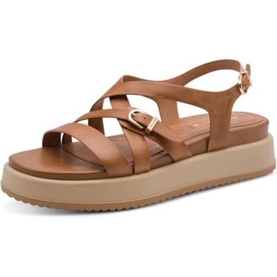 Tamaris Damen 1-28365-46 Sandal, Cognac, 6 UK Tamaris Damen 1-28365-46 Sandal, Cognac, 6 UK