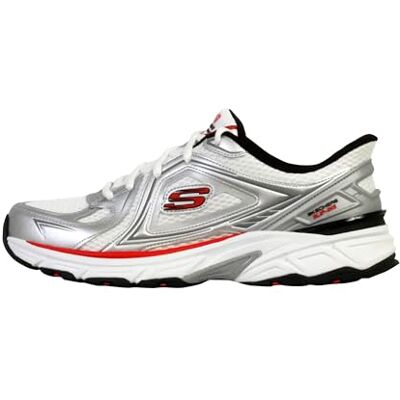 Skechers herr Stamina Sport sneakers, vit, 9.5 UK, Vitt, 44 EU Skechers herr Stamina Sport sneakers, vit, 9.5 UK, Vitt, 44 EU