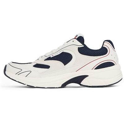 Tommy Jeans herr The Coney EM0EM01520 sneakers, blå, 10.5 UK, BLÅ, 45 EU Tommy Jeans herr The Coney EM0EM01520 sneakers, blå, 10.5 UK, BLÅ, 45 EU