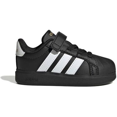 adidas unisex bebis Streettalk Infants Shoes, Core Black/Ftwr White/Gold Met., 27 EU adidas unisex bebis Streettalk Infants Shoes, Core Black/Ftwr White/Gold Met., 27 EU