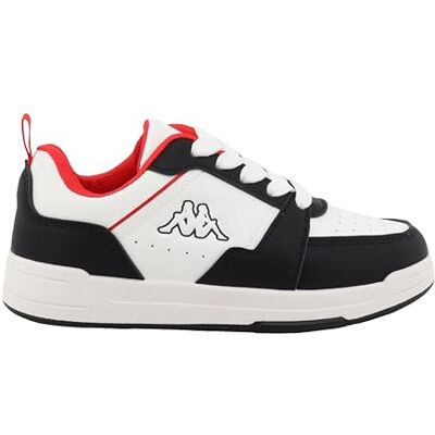 Kappa Supremo – flicka 95k0603001 sneakers, Svart vit röd, 32 EU Kappa Supremo – flicka 95k0603001 sneakers, Svart vit röd, 32 EU