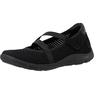 Remonte kvinnors D3g05 Loafer, svart, 4 UK Remonte kvinnors D3g05 Loafer, svart, 4 UK