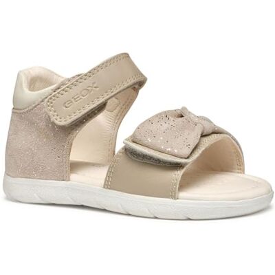 Geox B Sandal Alul Girl B babysandaler 0-24, Beige, 24 EU Geox B Sandal Alul Girl B babysandaler 0-24, Beige, 24 EU
