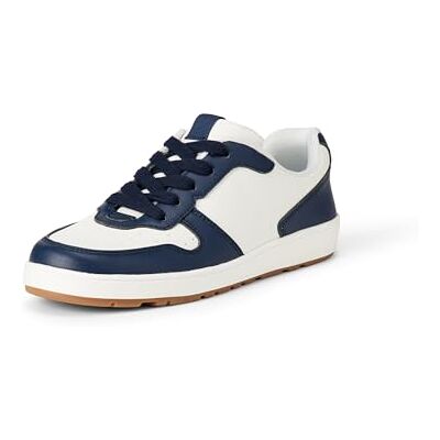 Amazon Essentials Aeuc51937 unisex-barn lågtopp snörning sneakers, Marinblått Xsp, 12 US Little Kid Amazon Essentials Aeuc51937 unisex-barn lågtopp snörning sneakers, Marinblått Xsp, 12 US Little Kid