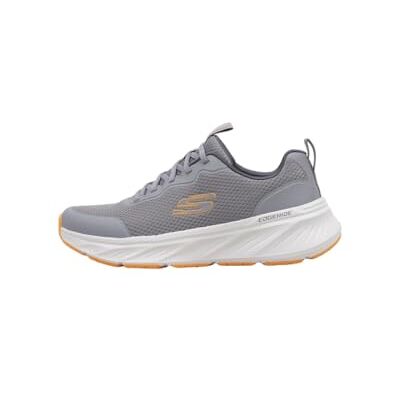Skechers herr Edgeride Rekze sneakers, Gray Mesh/TPU/Orange Trim, 9.5 UK Skechers herr Edgeride Rekze sneakers, Gray Mesh/TPU/Orange Trim, 9.5 UK