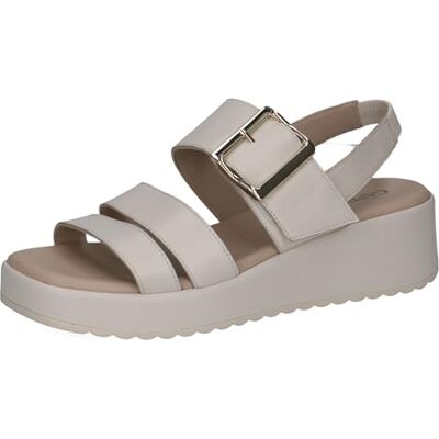 CAPRICE Platta sandaler för kvinnor 9-28300-46 off-white storlek 42 EU CAPRICE Platta sandaler för kvinnor 9-28300-46 off-white storlek 42 EU