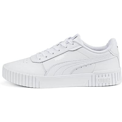 PUMA Carina 2.0 Sneaker dam, vit vit silver, 36 EU PUMA Carina 2.0 Sneaker dam, vit vit silver, 36 EU