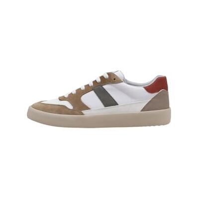 Geox Herr U AFFILE B sneakers, skinn/vit, 43 EU, Hudvit, 43 EU Geox Herr U AFFILE B sneakers, skinn/vit, 43 EU, Hudvit, 43 EU