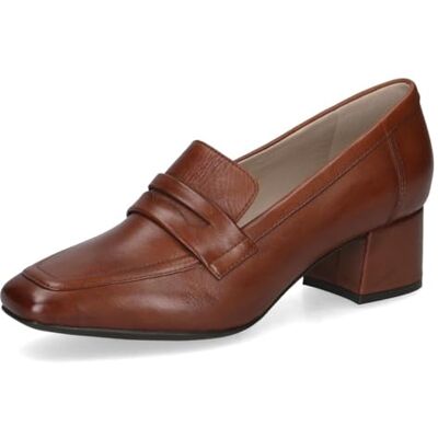 CAPRICE damtofflor av läder, bruna cognac Nappa), 40 CAPRICE damtofflor av läder, bruna cognac Nappa), 40