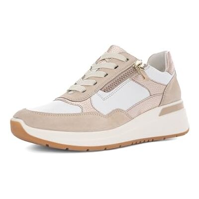 ARA Garda sneakers för kvinnor, Skalvit sand, 35 EU bred ARA Garda sneakers för kvinnor, Skalvit sand, 35 EU bred