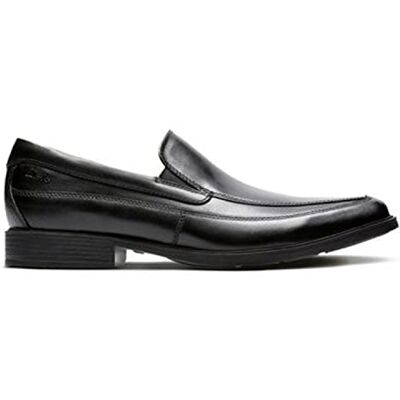 Clarks Tilden Free Mens Black Leather, 14 Clarks Tilden Free Mens Black Leather, 14