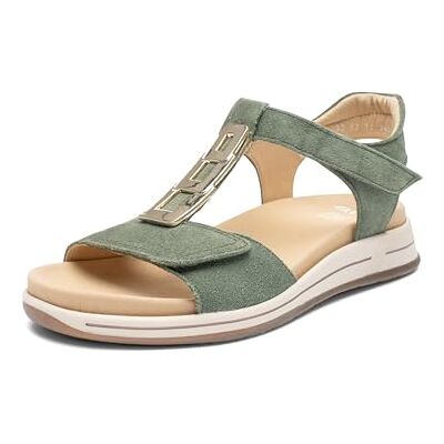 ARA Damer Osaka-S sandaler, Thyme, 40 EU breda, timjan, 40 EU Weit ARA Damer Osaka-S sandaler, Thyme, 40 EU breda, timjan, 40 EU Weit