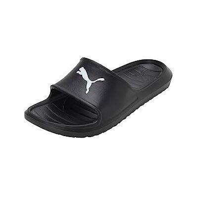 PUMA Unisex Divecat V2 Lite katt glidsandal, svart Vit, 48.5 EU PUMA Unisex Divecat V2 Lite katt glidsandal, svart Vit, 48.5 EU