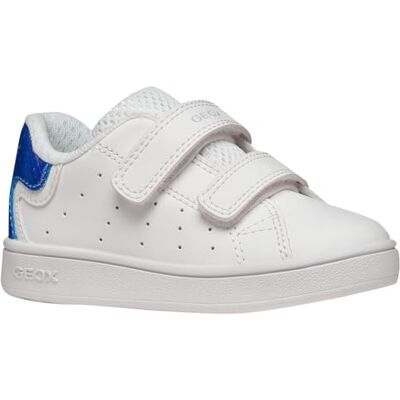 Geox Pojkar flickor B ECLYPER Girl A sneakers, vit/blå, 25 EU Geox Pojkar flickor B ECLYPER Girl A sneakers, vit/blå, 25 EU
