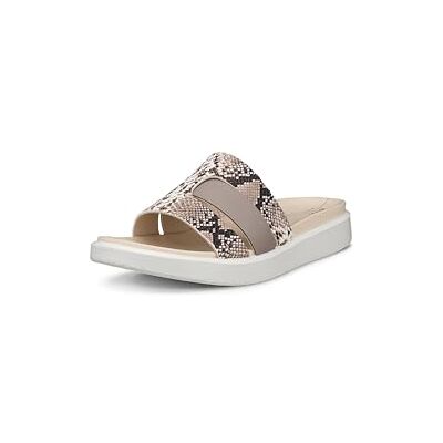 ECCO Women's Flowt Oasis Slide Sandal, Moonrock/Python, 8-8.5 ECCO Women's Flowt Oasis Slide Sandal, Moonrock/Python, 8-8.5