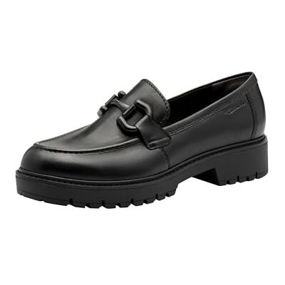 Tamaris dam 1-24733-45 tofflor, Svart läder, 40 EU Tamaris dam 1-24733-45 tofflor, Svart läder, 40 EU