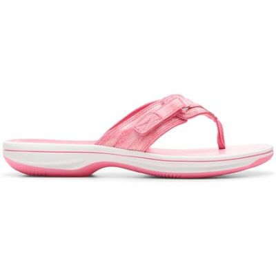 Clarks Brinkley Sea Womens Pink Ombre, 8 Clarks Brinkley Sea Womens Pink Ombre, 8