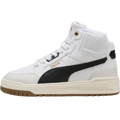 PUMA Shuffle Downtown MID JR sneakers, vit svart-ånga grå, 4 UK, vit svart ånga grå, 4 UK PUMA Shuffle Downtown MID JR sneakers, vit svart-ånga grå, 4 UK, vit svart ånga grå, 4 UK