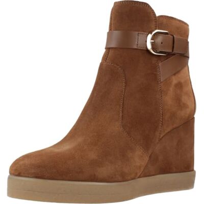 Geox Dam D Elidea Wedge A Ankle Boot, dc camel, 41 EU Geox Dam D Elidea Wedge A Ankle Boot, dc camel, 41 EU