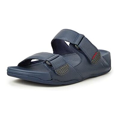 Fitflop herr Gogh Moc Sandal, Midnatt marinblå, 6 UK Fitflop herr Gogh Moc Sandal, Midnatt marinblå, 6 UK