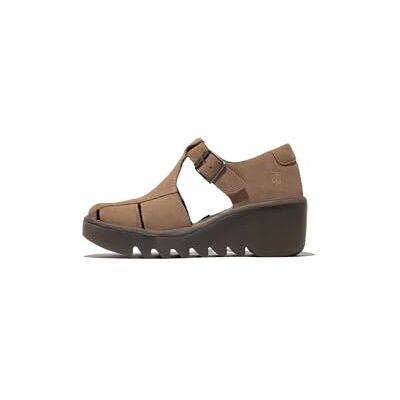 Fly London BURI481FLY, damsandal, Taupe, 41 EU Fly London BURI481FLY, damsandal, Taupe, 41 EU