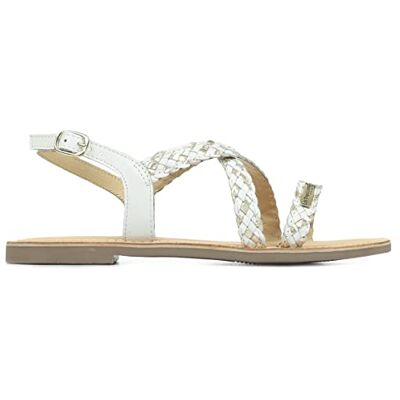 Les Tropéziennes par M. Belarbi Damer diams sandal, Vitt guld, 40 EU Les Tropéziennes par M. Belarbi Damer diams sandal, Vitt guld, 40 EU