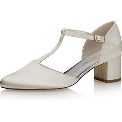 Rainbow Club Dam Rosita Pump, Ivory Cream, 39 EU Rainbow Club Dam Rosita Pump, Ivory Cream, 39 EU