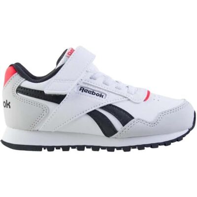 Reebok Glide Elastic & Top Strap Sneaker, ftwrwhite mistgrey energyred, 19.5 EU Reebok Glide Elastic & Top Strap Sneaker, ftwrwhite mistgrey energyred, 19.5 EU