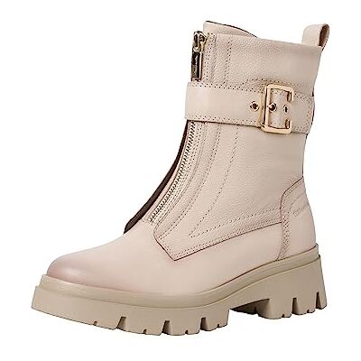 Tamaris COMFORT 8-85416-41 Leder Comfort Fit Wechselfußbett Frontzip Stiefelette mit Dekoration Alltagsschuhe Boot, Beige, 40 EU Bred Tamaris COMFORT 8-85416-41 Leder Comfort Fit Wechselfußbett Frontzip Stiefelette mit Dekoration Alltagsschuhe Boot, Beige, 40 EU Bred
