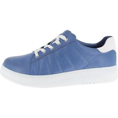 Andrea Conti damsneakers, låg topp, denim/vit, 40 EU, Denim vit, 40 EU Andrea Conti damsneakers, låg topp, denim/vit, 40 EU, Denim vit, 40 EU