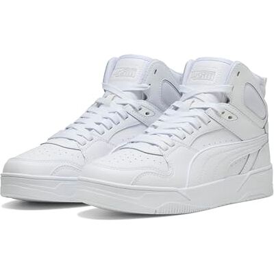 PUMA Unisex RBD Break MID sneakers, Vit-Cool Ljusgrå Svart, 8.5 UK, vit cool ljusgrå svart, 42.5 EU PUMA Unisex RBD Break MID sneakers, Vit-Cool Ljusgrå Svart, 8.5 UK, vit cool ljusgrå svart, 42.5 EU