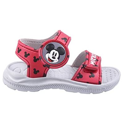 CERDÁ LIFE'S LITTLE MOMENTS , Baby Beach Sandaler Tillverkad EVA och Mönstrad med 3D-karaktärer från Mickey Gummiflikar med häl och kardborreband Officiell Disney, Röd, 27 EU, Röd, 27 EU CERDÁ LIFE'S LITTLE MOMENTS , Baby Beach Sandaler Tillverkad EVA och Mönstrad med 3D-karaktärer från Mickey Gummiflikar med häl och kardborreband Officiell Disney, Röd, 27 EU, Röd, 27 EU