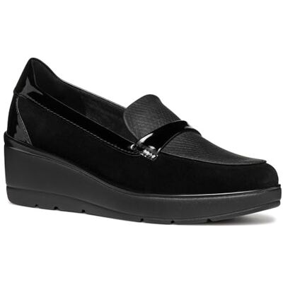 Geox D Ilde B, Moccasin dam, Svart, 41 EU Geox D Ilde B, Moccasin dam, Svart, 41 EU